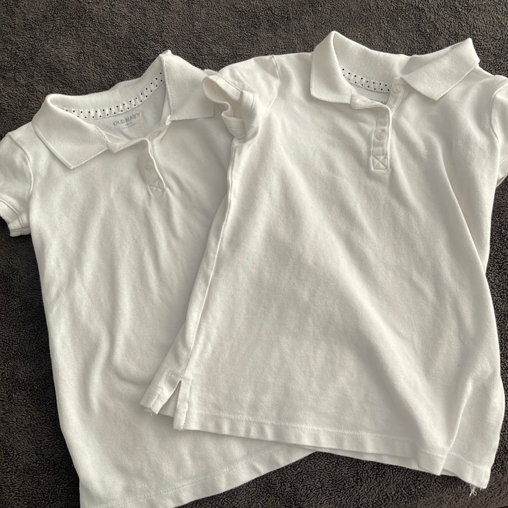 TWO UNIFORM SHIRTS! Old navy in Great condition !